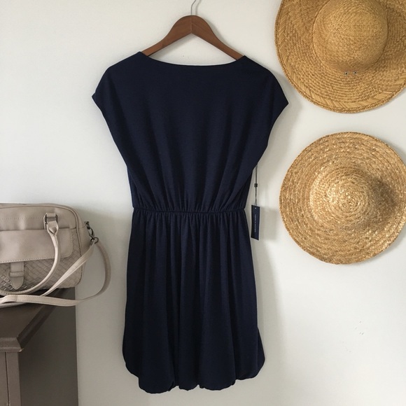 BNWT Navy Blue Tommy Hilfiger Casual Mini Dress - Picture 7 of 8